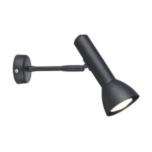 QUEEN LED WALLPOT BLACK