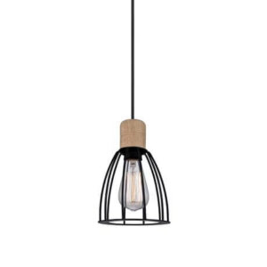 CAGE PENDEL Ø15 LIGHT WOOD