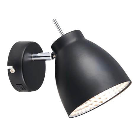 ORLANDO WALL LIGHT BLACK TIP