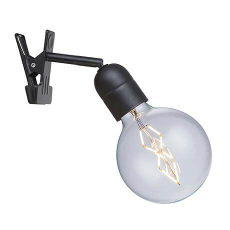 ELEGANCE CLIP LAMP BLACK
