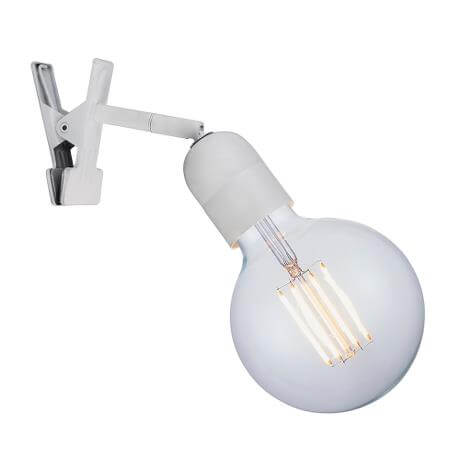 ELEGANCE CLIP LAMP WHITE