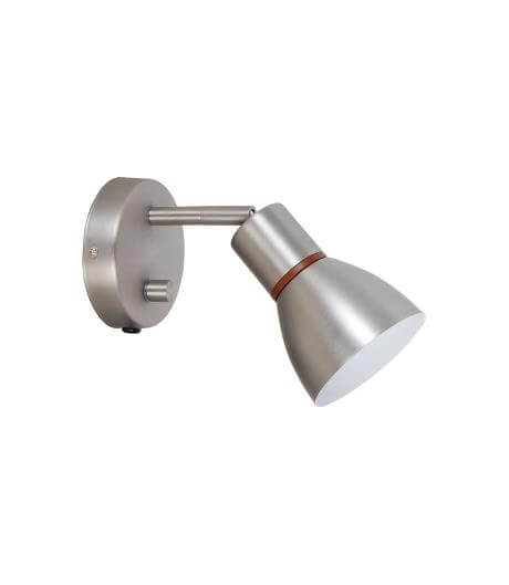 ANGORA WALL LAMP STEEL