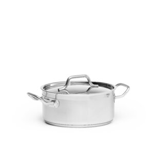 KITTEL, LÅG INKL LOCK, ROSTFRI,  LITER GRADERINGCOOKWARE - 4,5 LITER