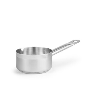 SÅSKASTRULL MED HÄLLPIP 0,6L ROSTFRICOOKWARE - 0,6 LITER